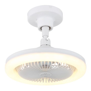 Globo - himmennettävä LED-kattotuuletin LED/20W/230V 3000-6500K valkoinen + kaukosäädin