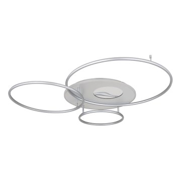 Globo - himmennettävä LED-kattovalaisin 70W/230V 2700-6500K mattakromi + kaukosäädin