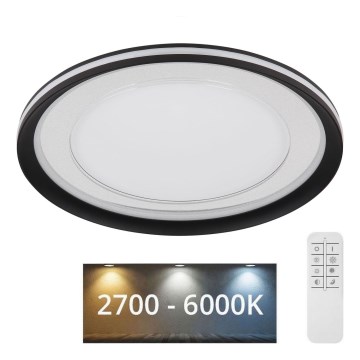 Globo - Himmennettävä LED-kattovalaisin LED/24W/230V 2700-6000K + kauko-ohjaus