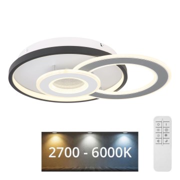 Globo - Himmennettävä LED-kattovalaisin LED/36W/230V 2700-6000K + kauko-ohjaus