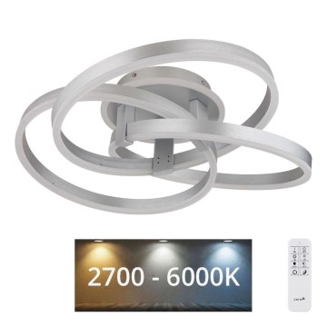 Globo - Himmennettävä LED-kattovalaisin LED/56W/230V 2700 - 6000K + kauko-ohjaus