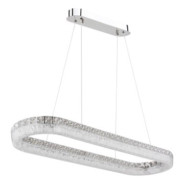 Globo - himmennettävä LED-riippuvalaisin kaapelilla LED/40W/230V 2700-6000K kirkas + kaukosäädin