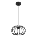 Globo - himmennettävä LED-riippuvalaisin vaijerilla LED/40W/230V 3000K musta