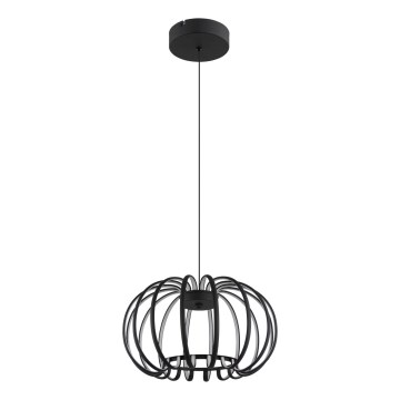 Globo - himmennettävä LED-riippuvalaisin vaijerilla LED/40W/230V 3000K musta