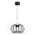 Globo - himmennettävä LED-riippuvalaisin vaijerilla LED/40W/230V 3000K musta