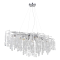 Globo - Kaapelilla ripustettava kattokruunu 12xE14/40W/230V
