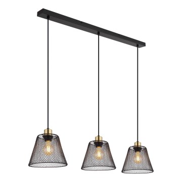 Globo - Kattokruunu johdossa 3xE27/40W/230V