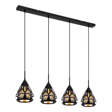 Globo - Kattokruunu johdossa 4xE27/40W/230V