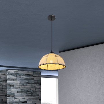 Globo - Kattokruunu narulla 1xE27/60W/230V