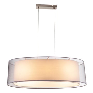 Globo - Kattokruunu narulla 3xE27/60W/230V