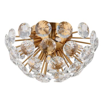 Globo - Kattovalo 10xG9/7W/230V kulta halkaisija 39 cm