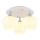 Globo - Kiinteä kattokruunu 3xE27/40W/230V valkoinen