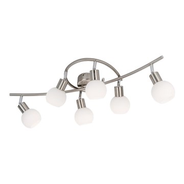 Globo - Kiinteä LED-kattokruunu 6xE14/5W/230V