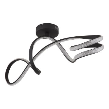 Globo - Kiinteä LED-kattokruunu LED/30W/230V musta