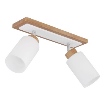 Globo - Kohdevalaisin 2xE27/60W/230V beige/valkoinen