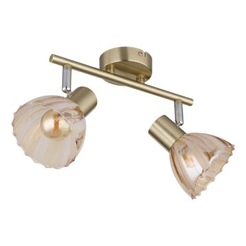 Globo - Kohdevalo 2xE14/40W/230V kulta