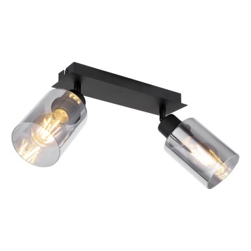 Globo - Kohdevalo 2xE27/15W/230V musta