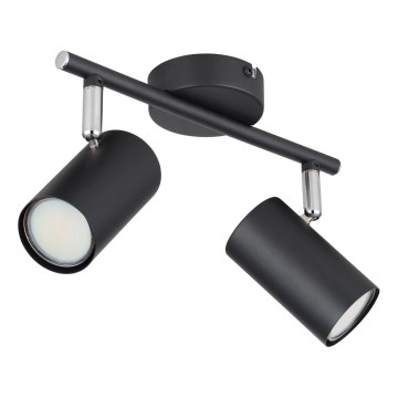 Globo - Kohdevalo 2xGU10/25W/230V musta