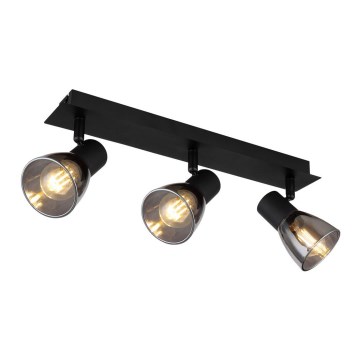 Globo - Kohdevalo 3xE14/40W/230V musta