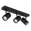Globo - Kohdevalo 3xGU10/25W/230V musta