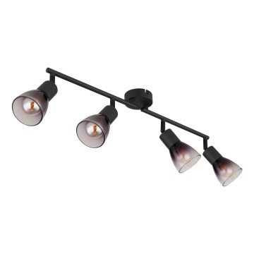 Globo - Kohdevalo 4xE14/25W/230V musta