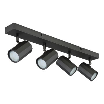 Globo - Kohdevalo 4xGU10/25W/230V musta