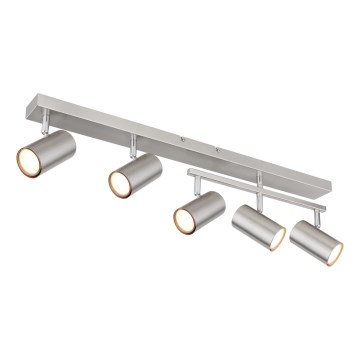 Globo - Kohdevalo 5xGU10/35W/230V mattakromi