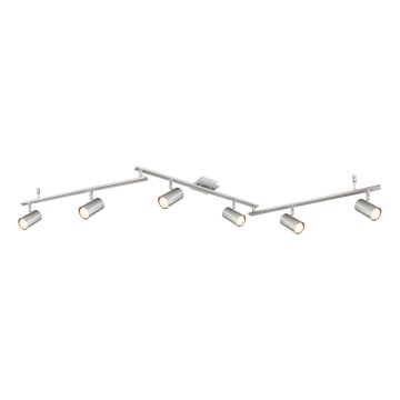 Globo - Kohdevalo 6xGU10/35W/230V mattakromi