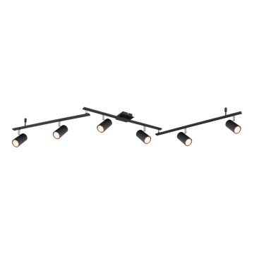 Globo - Kohdevalo 6xGU10/35W/230V musta