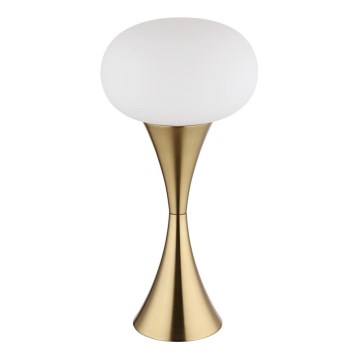 Globo - Kultainen pöytälamppu 1xE14/25W/230V
