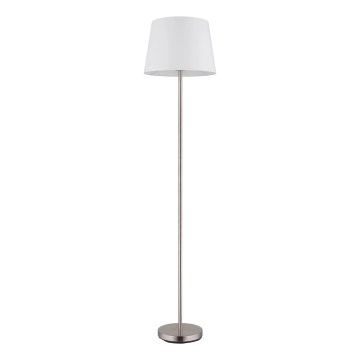 Globo - lattiavalaisin 1xE27/40W/230V valkoinen/mattakromi