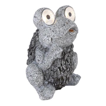 Globo - LED aurinkokennovalo SOLAR 2xLED/0,06W/3V IP44 sammakko