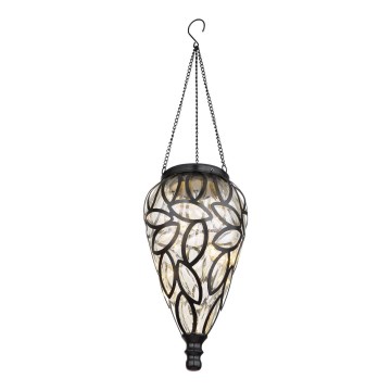 Globo - LED-aurinkovalaistus LED/0,9W/3,2V IP44 200 mAh läpinäkyvä