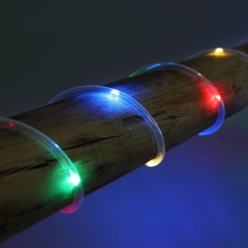 Globo - LED-aurinkovalosarja LED/1,2V IP44 4,9 m 600 mAh