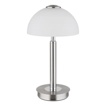 Globo - LED Himennettävä kosketusohjattu pöytävalaisin LED/7W/230V 3000K mattakromi