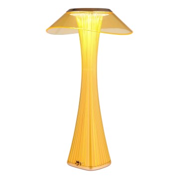 Globo - LED Himmennettävä ja ladattava pöytälamppu LED/2,5W/3,7V 1200mAh 2700K/4500K/6500K kulta