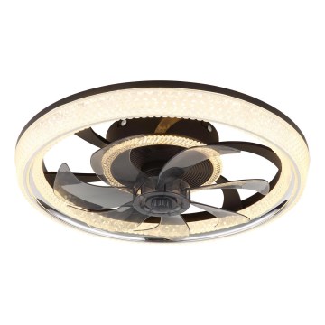 Globo - LED himmennettävä kattotuuletin LED/30W/230V 2700-6000K + kaukosäädin