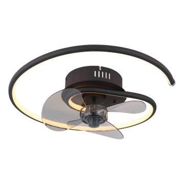 Globo - LED himmennettävä kattotuuletin LED/30W/230V 2700-6500K + kaukosäädin