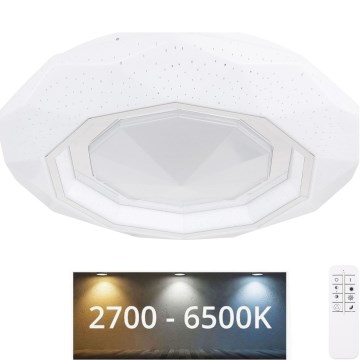 Globo - LED himmennettävä kattovalaisin LED/24W/230V 2700-6500K + kaukosäädin