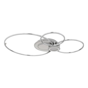 Globo - LED-himmennettävä kattovalaisin LED/36W/230V 2700-6000K hopea + kaukosäädin