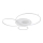 Globo - LED-himmennettävä kattovalaisin LED/70W/230V 2700-6500K 105x26,5 cm valkoinen + kauko-ohjain