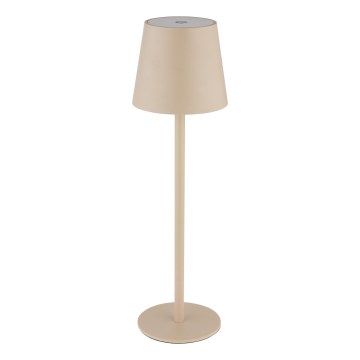 Globo - LED Himmennettävä kosketus ulko lamppu LED/3W/3,7V IP44 1800 mAh USB beige