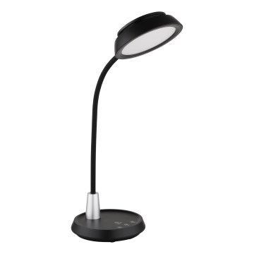 Globo - LED-himmennettävä kosketusohjattu pöytävalaisin LED/12W/230V 3000/4000/6500K musta
