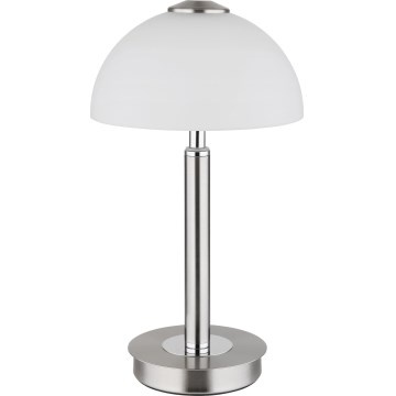 Globo - LED himmennettävä kosketuspöytälamppu LED/7W/230V 3000K mattakromi