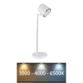 Globo - LED himmennettävä kosketuspöytävalaisin 4-in-1 LED/6W/3,7V 3000K/4000K/6500K 1500 mAh USB valkoinen