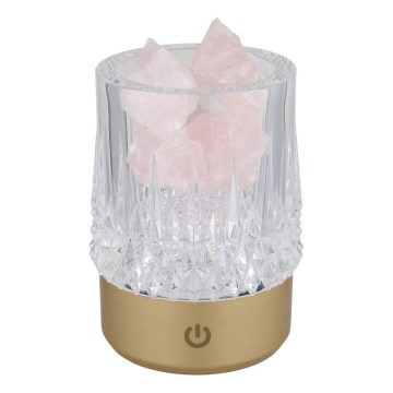 Globo - LED himmennettävä kosketuspöytävalaisin LED/1W/5V 3000K 1200 mAh kulta