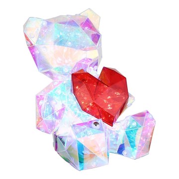 Globo - LED himmennettävä ladattava pöytäkoriste LED/3W/5V 1200 mAh karhu