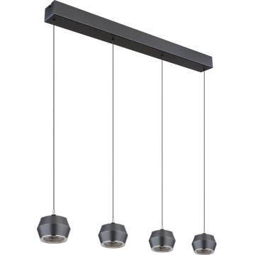 Globo - LED-kattokruunu johdossa 4xLED/6W/230V