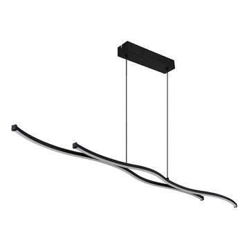 Globo - LED-kattokruunu johdossa LED/30W/230V 3000K musta