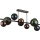 Globo - LED-kattokruunu varrella 9xG9/3W/230V